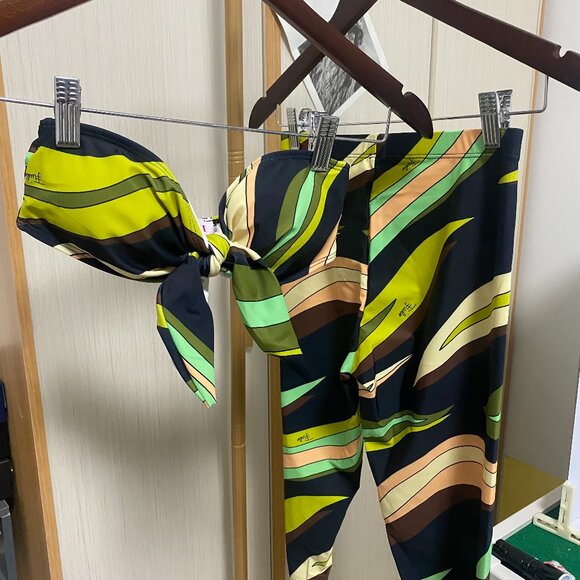 Emilio Pucci Pants - Women's sports leggings set